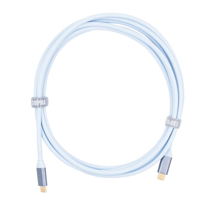 Supra Cables USB 3.2 C-C Blue 2,0m --- 1