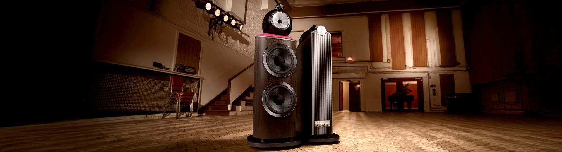 Bowers & Wilkins 801 Abbey Road Edition im großen Studio bei B&W
