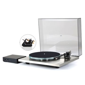 Rega Planar 6 RS + Ania Tonabnehmer + Fono MC, RB 8800 Tonarm, inklusive NEO PSU Anthrazit --- 1