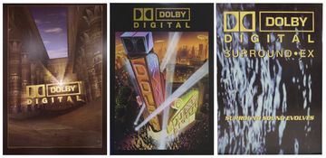 Dolby Digital Plakat 3er Set --- 1