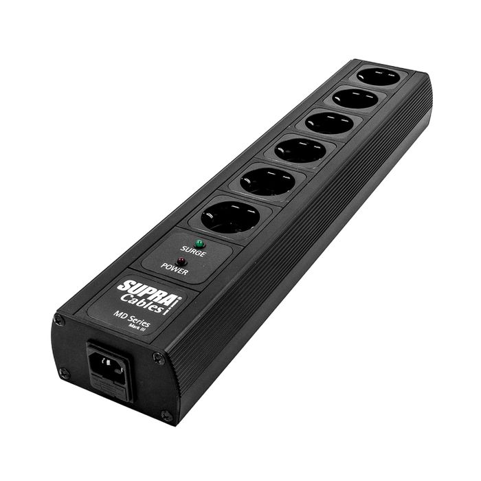 Supra Cables Mains Block MD06-EU/SP SPC MK3.1 Schwarz --- 1