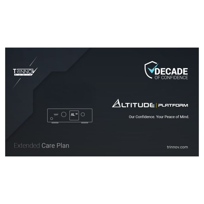 Trinnov Altitude16 Care Plan --- 1