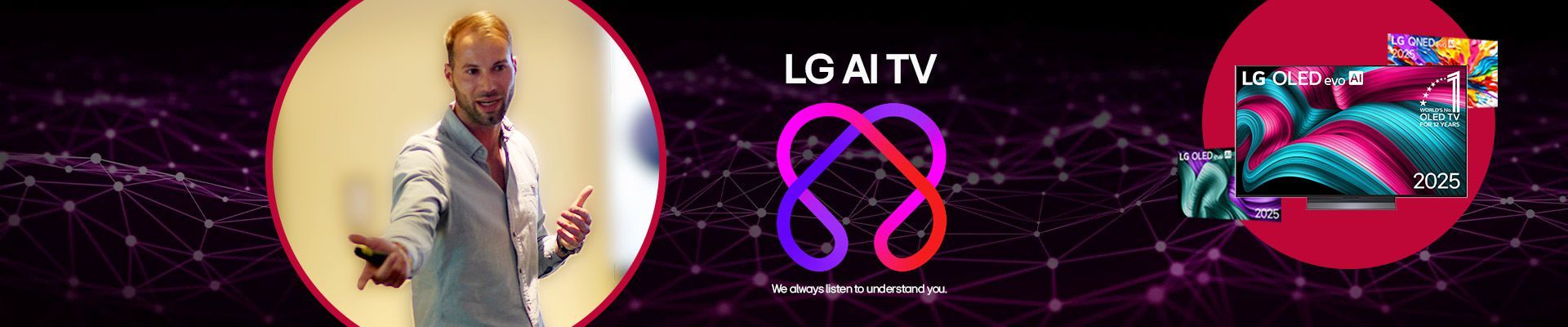 LG AI TV: Smarte Technik, smarte Schulung