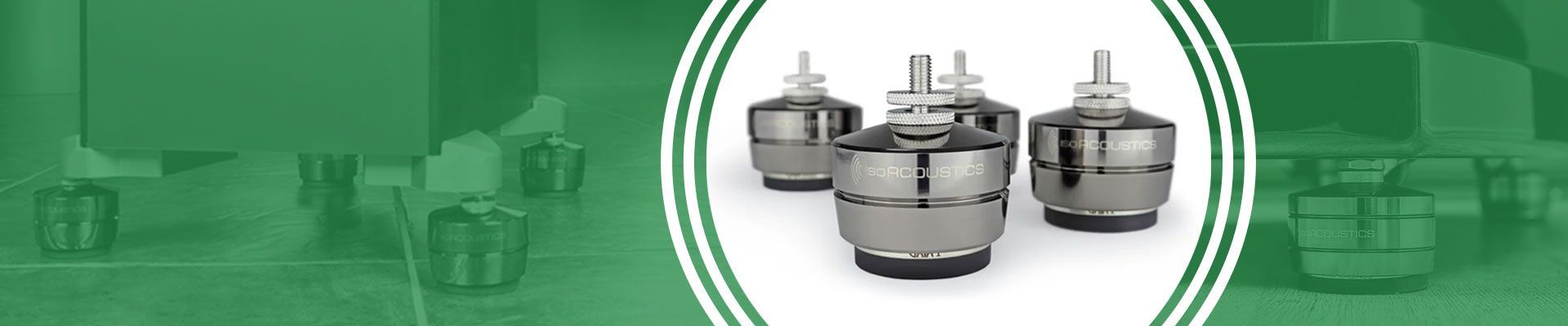 Natürlicher Sound mit GAIA-Isolatoren von IsoAcoustics