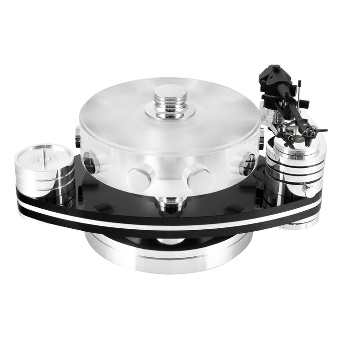 Transrotor Ascanio FMD mit TRA9 schwarz /chrom und MC Figaro --- 1