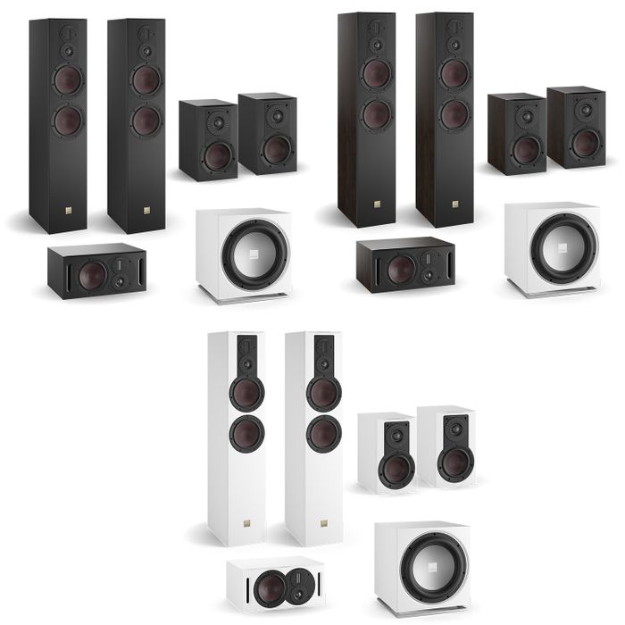 DALI Opticon MKII Set mit SUB E-12 F (weiß) --- 1